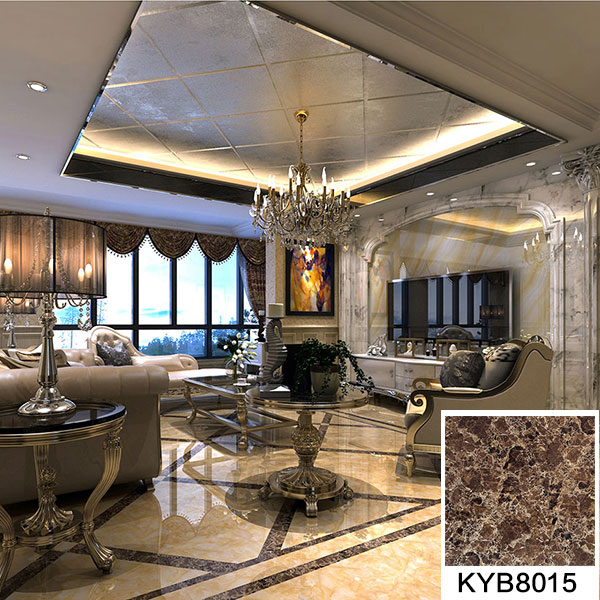 金艾陶大理石瓷磚：深啡網(wǎng)KYP8015空間設(shè)計鋪貼圖
